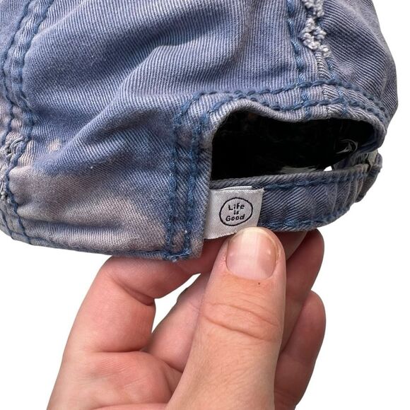 🌴Life is Good Hat beach vibes 100 percent cotton - Picture 6 of 16